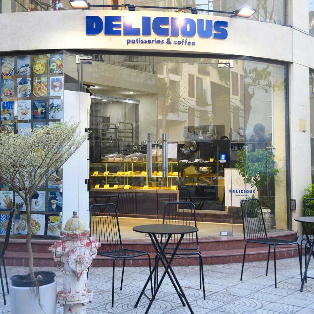 Delicious patisseries & coffee
